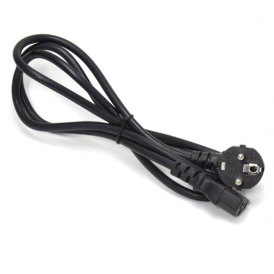 Schuko CEE7 to  IEC PC Power Cable Lead 1.5m