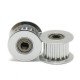 GT2 Pulley with Bearing - 16T - ID 3mm - For 6mm belt