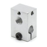Heating block v6 for 3mm PT100 thermistor - M6 Thread - v5 and v6 compatible