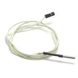 Thermistor 100K ohm NTC 3950 encapsulated 3mm - wired - Max 350ºC - Dupont connector