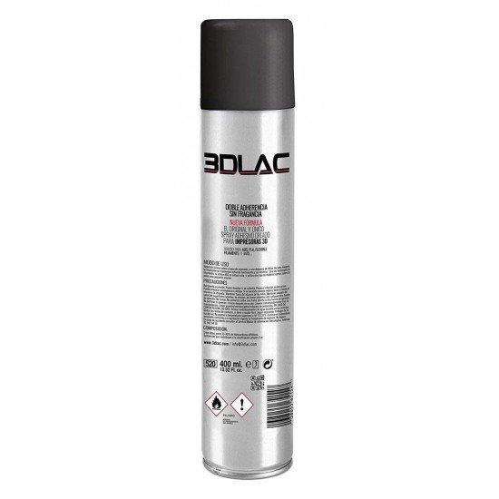 3DLAC - Spray for fixing in hot bed - 400ml