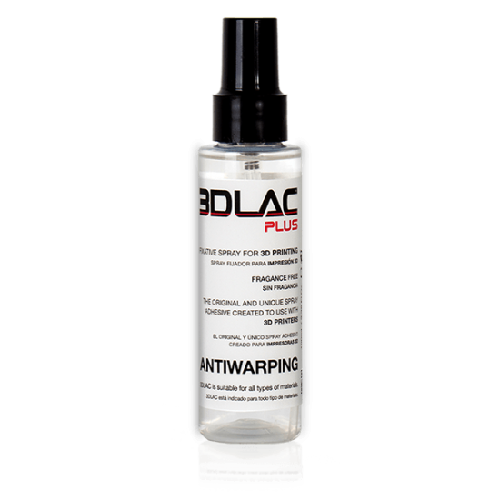3DLAC Plus - Spray natural para fijación en cama caliente - 100ml