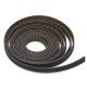 GT2 Timing Belt - Wear resistant and reinforced with fiberglass - 6mm - 1m