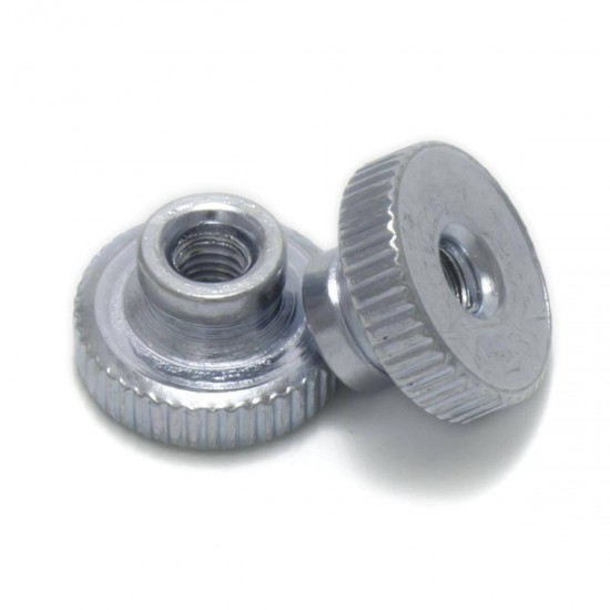 Manual adjustment M3 nut for heated bed leveling