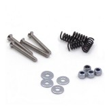 Nuts and bolts kit for heated bed assembly for surface with countersunk holes