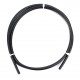Black teflon tube (PTFE) for 1.75mm filament IØ 2MM / OØ 4MM - 10cm