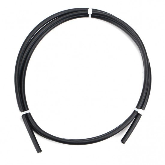Tubo de teflón (PTFE) negro para filamento 1.75mm IØ 2MM / OØ 4MM - 10cm