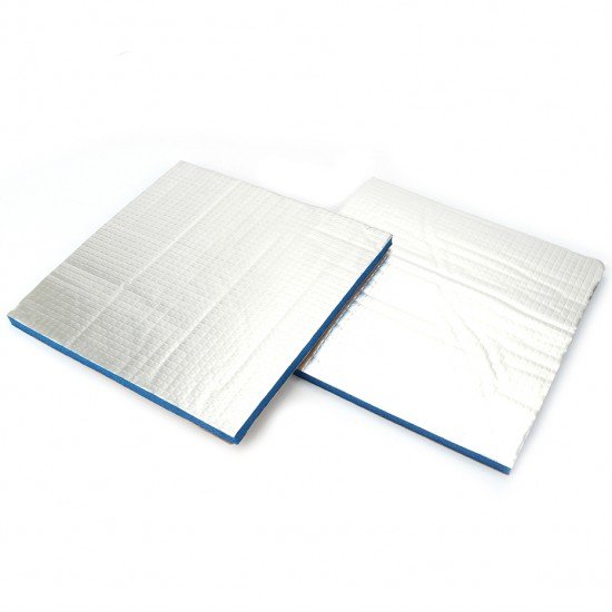 Adhesive thermal insulation for heatedbed