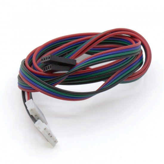 Cable for Nema 17 stepper motor - 4 pins - Connector DuPont - 0.5 meters