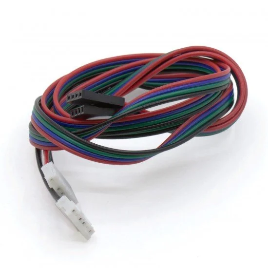 ▷Cable for Nema 17 stepper motor - 4 pins - Connector DuPont - 0.5 meters -  HTA3D ✓