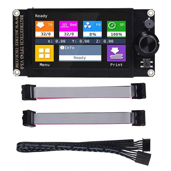 TFT43 V3.0 Touch screen with dual function compatible with graphic LCD 12864 and touch menu - Wifi compatible