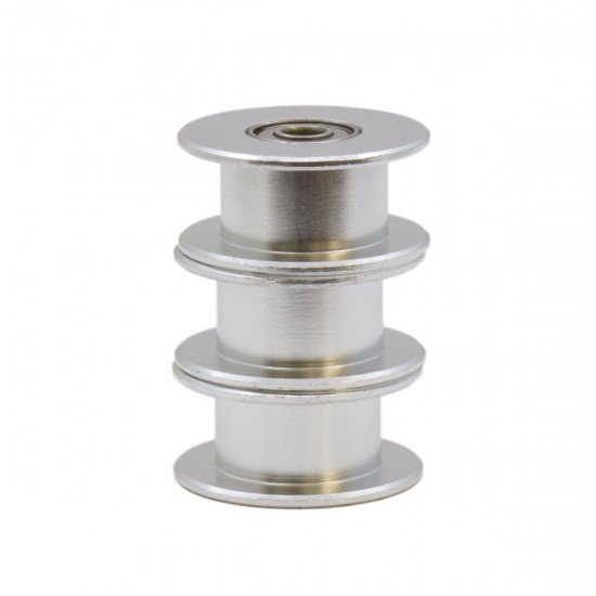 GT2 Pulley with Bearing - 20T no teeth - ID 3mm