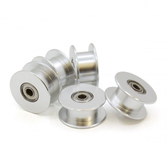 GT2 Pulley with Bearing - 20T no teeth - ID 3mm - For 6mm belt