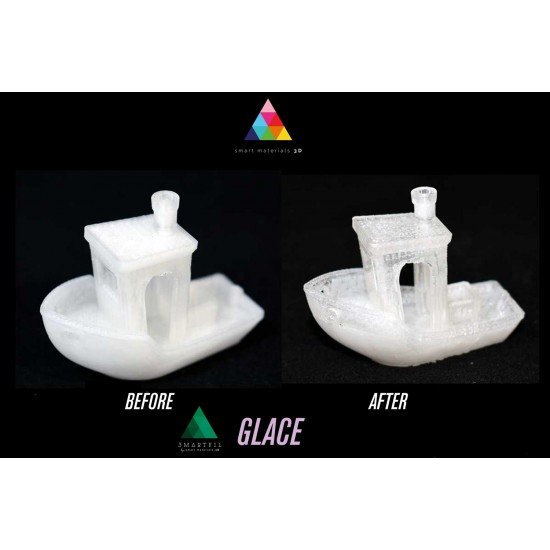 SMARTFIL GLACE 1.75mm - Filamento Transparente Smart Materials 3D