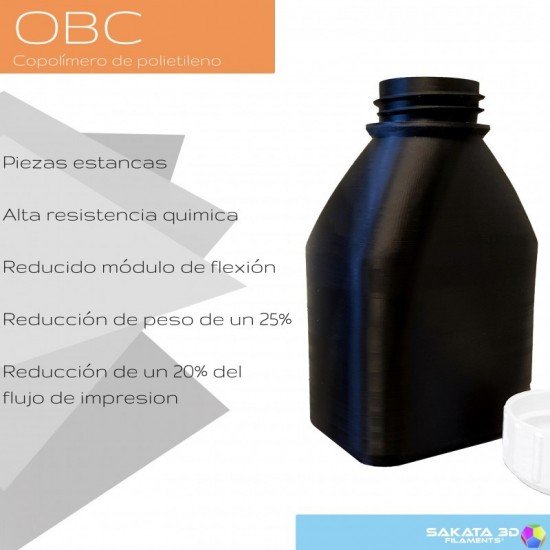OBC Filament - Lightweight and watertight parts - 1,75mm - Sakata 3D