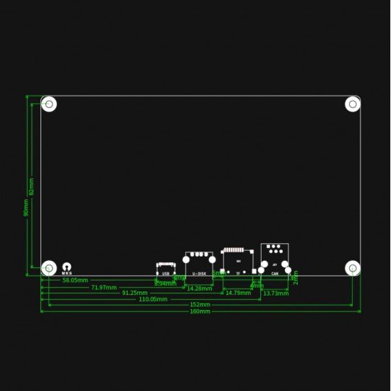 MKS Monster8 32-bit - 3D printer board - for Voron