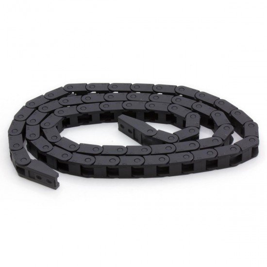 Nylon cable drag chain 1 meter length - 7x7