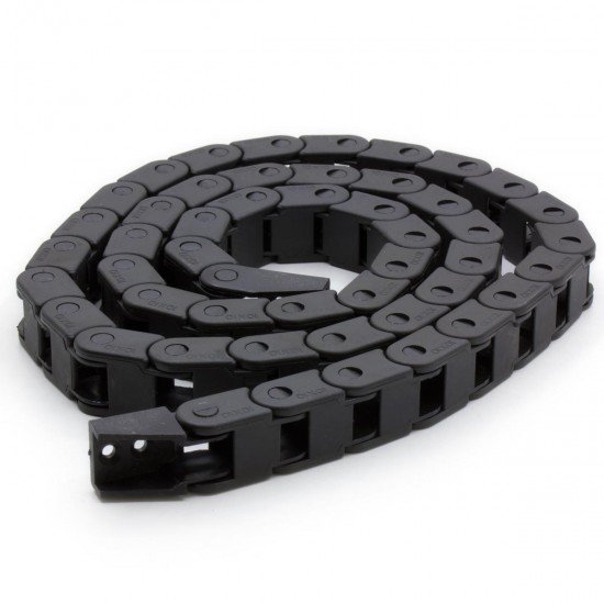 Nylon cable drag chain 1 meter length - 10x10