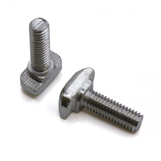 T bolt or with hammer head bolt - M6x20 - for aluminum profile of 30 cm