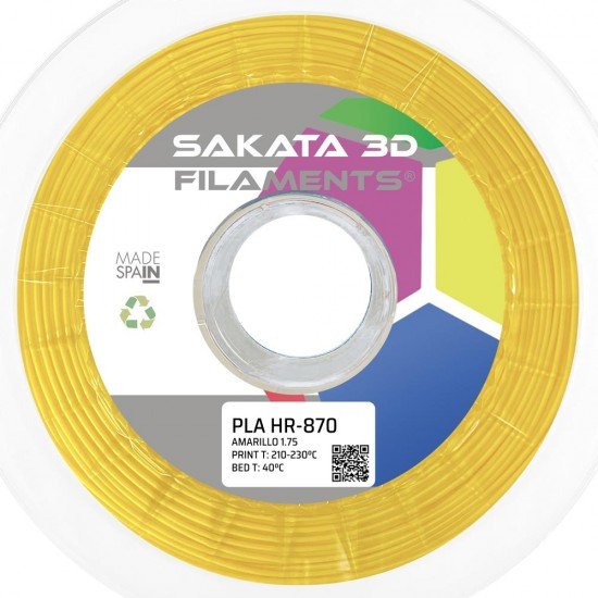 Filamento HR-PLA INGEO 3D870 - Alta Resistencia - 1.75mm - Sakata 3D