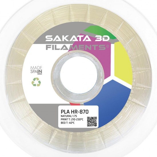 HR-PLA INGEO 3D870 Filament - High Resistant PLA - 1,75mm - Sakata 3D