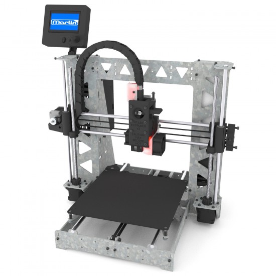 3DSteel V2 - 24V 32 bits 3D Printer - Evolution of P3Steel / Prusa i3 Steel