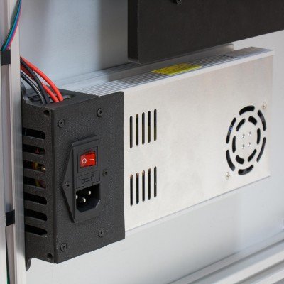 24V power supply with intelligent fan and 600 W power