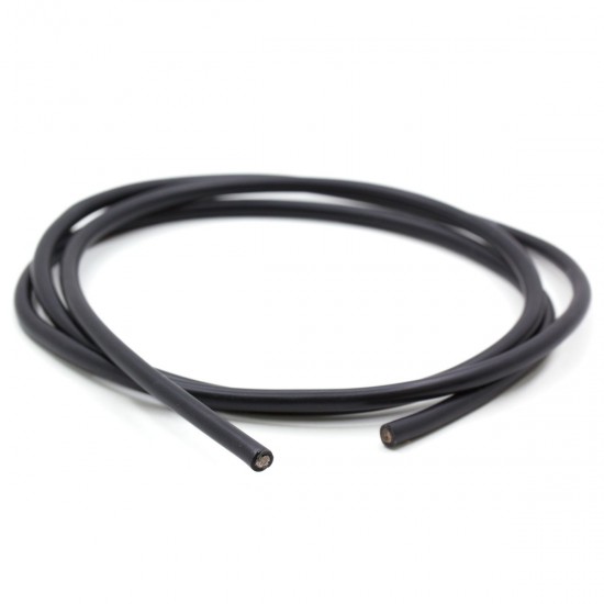 Cable 12 AWG negro - 1 metro