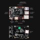 MKS Pi - 64-bit board for Klipper - Raspberry Pi replacement - 12/24V
