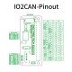IO2CAN adapter module for CB1 / CM4