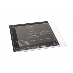 Cristal templado de borosilicato 213 × 200 × 3 mm para impresora 3D