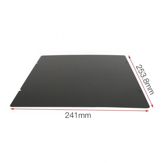 PEI powder coated flexible metal sheet on both sides - For magnetic hot bed MK52