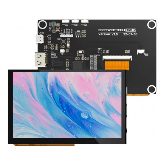 HDMI5 Pantalla Táctil capacitiva con panel IPS - 5 pulgadas