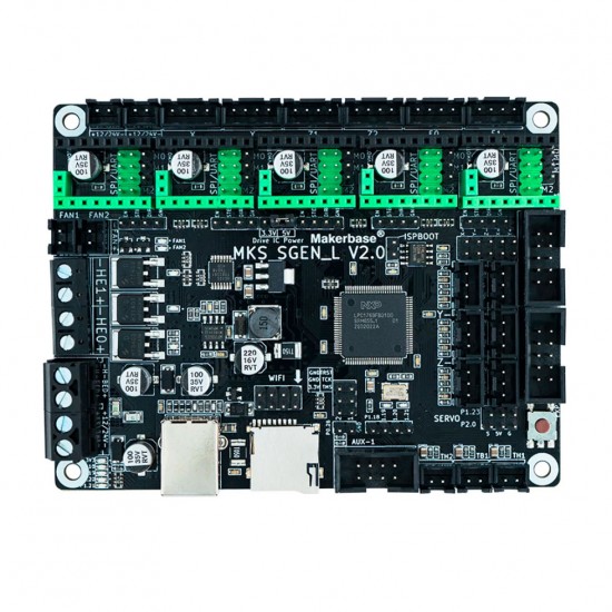 MKS Sgen_L - 32 Bit Board for 3D Printer - Compatible with UART Drivers