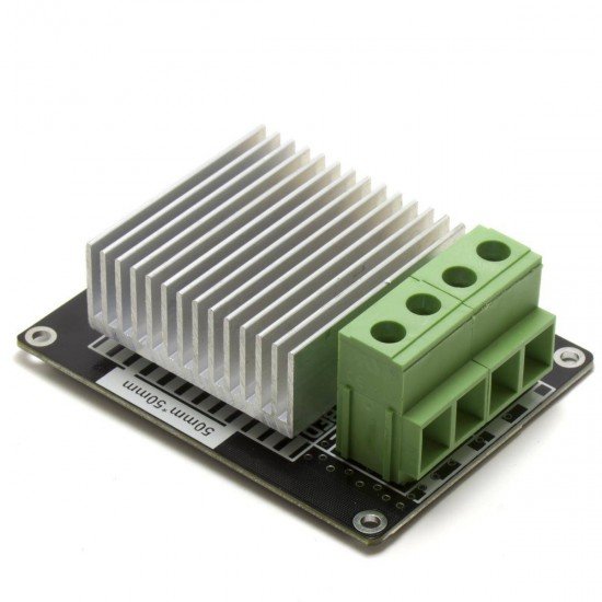 Módulo mosfet 30A con disipador y compatible con cama caliente - Compatible con Arduino