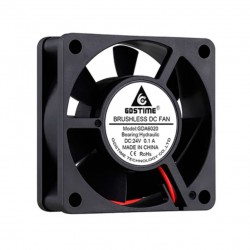 Ventilador Axial GDSTIME 6020 de 24 V con Rodamiento Hidráulico y Cable de 25 cm