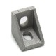 Square connector for aluminum profiles 2020