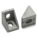 Square connector for aluminum profiles 2020