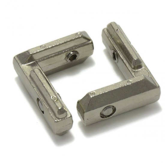 Inner L shaped connector  for aluminum profiles 3030