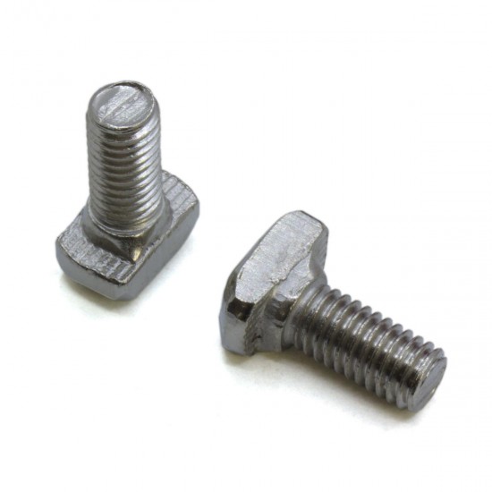 Tornillo con cabeza de martillo o cabeza en T - M5x12 - T bolt - para perfil de aluminio de 20 mm