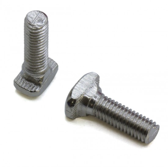 Tornillo con cabeza de martillo o cabeza en T - M5x16 - T bolt - para perfil de aluminio de 20 mm