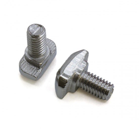 T bolt or with hammer head bolt - M6x12 - for aluminum profile of 30 mm