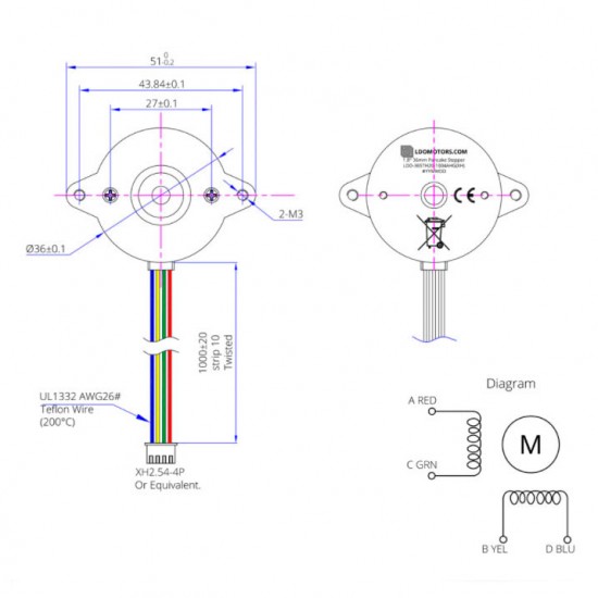 Extrusor Orbiter V2.0 - LDO Motors - Extrusión de doble engranaje para Voron