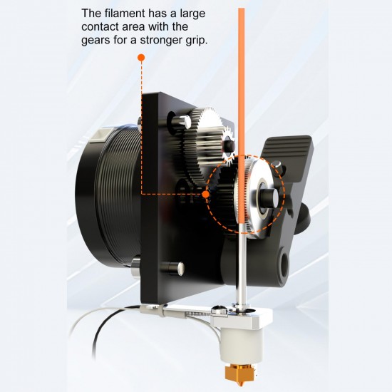 Extrusor TBG-AIR con Motor LDO - Versión V6