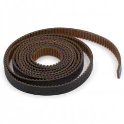 Correa dentada GT2 RF POWGE de 6 mm reforzada con fibra de vidrio, 1 m