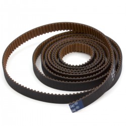 Correa dentada GT2 RF POWGE de 6 mm reforzada con fibra de vidrio, 1 m