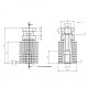 Disipador V6 Compacto - Rosca M7 (Bowden)