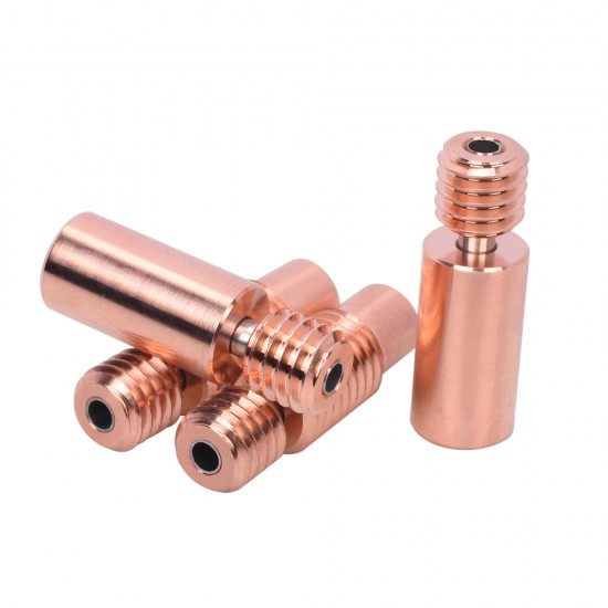 Garganta v6 Bimetal Heatbreak de alta calidad - para hotend Dual Rosca M6 Liso diámetro 7mm - Compatible con v6 - All metal