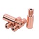 Garganta v6 Bimetal Heatbreak de alta calidad - para hotend Dual Rosca M6 Liso diámetro 7mm - Compatible con v6 - All metal