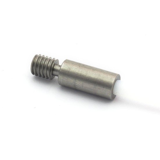 Garganta para hotend Dual - Rosca M6 Liso díamentro 7 mm -  All Metal - Todo Metal